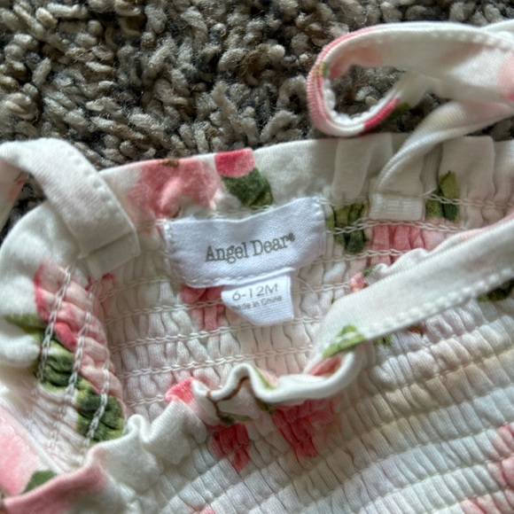 Angel Dear Smocked Bubble Sunsuit - Picture 5 of 6